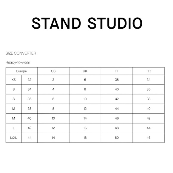 STAND STUDIO BLACK LAMB LEATHER AND SUEDE PANELLED BLOSSOM TRENCHCOAT - Picture 6 of 6